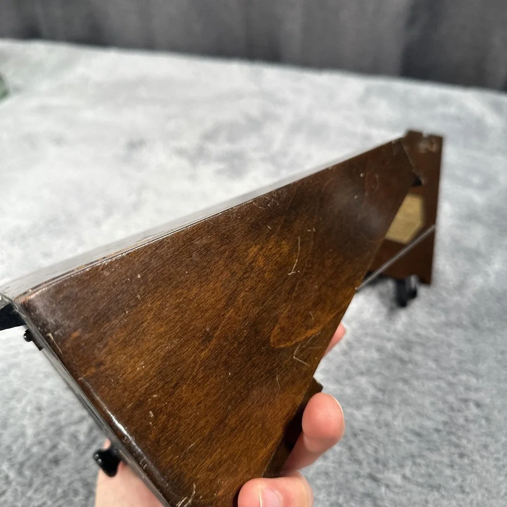 Antique Seth Thomas Wood Wind Up Metronome De Maelzel Working Condition